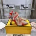5Fendi Women's Colibri 55MM/85MM Embellished Leather Slingback Pumps #A49030