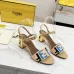 10Fendi shoes for Fendi High-heeled shoes for women #A49596