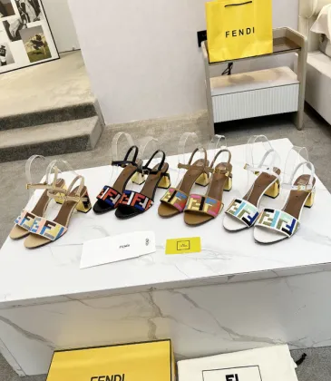Fendi shoes for Fendi High-heeled shoes for women #A49596