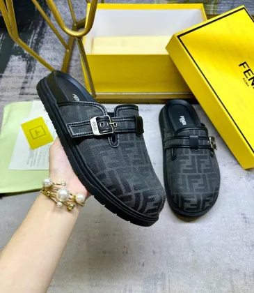Fendi shoes for Fendi Slippers for men #A50777