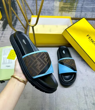 Fendi shoes for Fendi Slippers for men #A50783