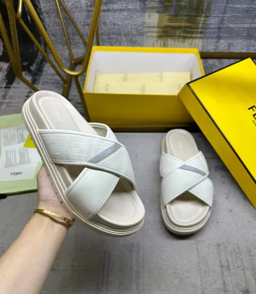 Fendi shoes for Fendi Slippers for men #A50786