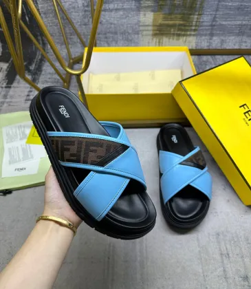 Fendi shoes for Fendi Slippers for men #A50787