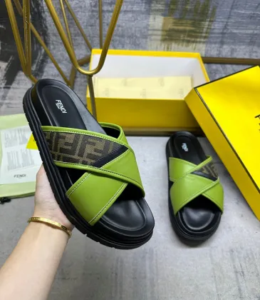 Fendi shoes for Fendi Slippers for men #A50788