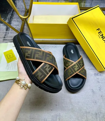 Fendi shoes for Fendi Slippers for men #A50793