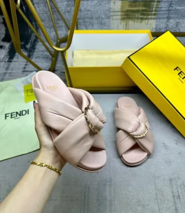 Fendi shoes for Fendi slippers for women #A49897