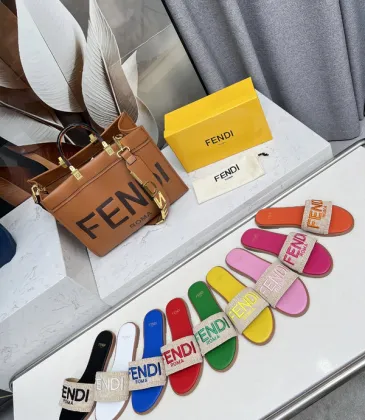 Fendi shoes for Fendi slippers for women #A50208