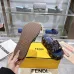 6Fendi shoes women FF denim flatform slides Black #A49025