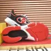 4Fendi shoes for Men's Fendi New Domino Sneakers Grey/Red #A52995
