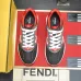 6Fendi shoes for Men's Fendi New Domino Sneakers Grey/Red #A52995