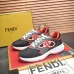 8Fendi shoes for Men's Fendi New Domino Sneakers Grey/Red #A52995