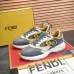 5Fendi shoes for Men's Fendi New Domino Sneakers Grey/Yellow #A52996