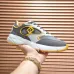 7Fendi shoes for Men's Fendi New Domino Sneakers Grey/Yellow #A52996