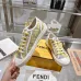 4Fendi shoes for Women's Fendi Domino Sneakers Golden #A49018
