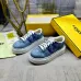 12Fendi shoes for Women's Fendi Sneakers White/Blue/Orange #A49600