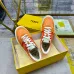 14Fendi shoes for Women's Fendi Sneakers White/Blue/Orange #A49600