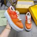 15Fendi shoes for Women's Fendi Sneakers White/Blue/Orange #A49600