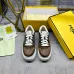 7Fendi shoes for Women's Fendi Sneakers White/Blue/Orange #A49600