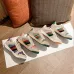 142022 chip version GUCCI small dirty shoes women's leather retro shoes color-blocking old flowers do old dirty shoes casual shoes #999924019