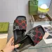 5Gucci Monogram Jumbo GG Platform Slide Wedge Sandals #A48981