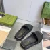5Gucci Monogram Jumbo GG Platform Slide Wedge Sandals #A48982
