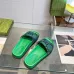 4Gucci Monogram Jumbo GG Platform Slide Wedge Sandals #A48984