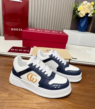 Gucci Unisex Shoes GG embossed sneaker Blue #A48992