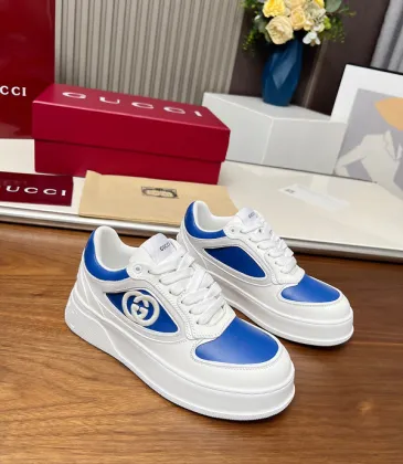 Gucci Unisex Shoes GG embossed sneaker Blue #A48994