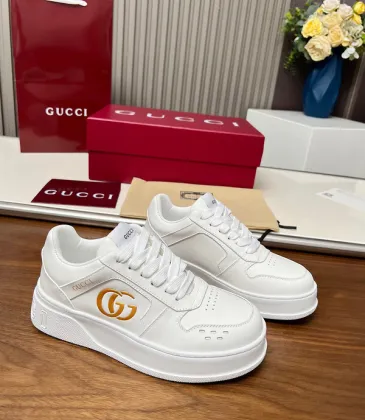 Gucci Unisex Shoes GG embossed sneaker White #A48991