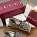12Gucci Shoes for Women Gucci Flats Horsebit GG Canvas espadrilles in burgundy #A49568