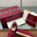 5Gucci Shoes for Women Gucci Flats Horsebit GG Canvas espadrilles in burgundy #A49568