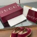 6Gucci Shoes for Women Gucci Flats Horsebit GG Canvas espadrilles in burgundy #A49568