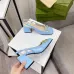 16Gucci 2022 Sandals summer new chain sandals square toe retro chunky heel single shoes one word buckle Mary Jane women's shoes #999924918
