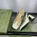 11Gucci 2022 Sandals summer new chain sandals square toe retro chunky heel single shoes one word buckle Mary Jane women's shoes #999924918
