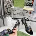 3Gucci Shoes for Women Patent leather ankle strap high heel sandals Black #A48752