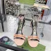 3Gucci Shoes for Women Patent leather ankle strap high heel sandals Flesh color #A48755