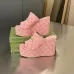 3Gucci Shoes for Women wedge sandal with Horsebit Red #A48886