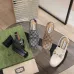 1Gucci Women Leather Sandals Heel height 8.5cm #A34923
