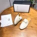 8Gucci Women Sandals Designer Leather Loafers White/Black/Brown #99900559