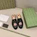 13Gucci 2022 new summer leather toe half slippers female horsebit lazy love sandals and slippers wear flat bottom #999924912