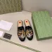 17Gucci 2022 new summer leather toe half slippers female horsebit lazy love sandals and slippers wear flat bottom #999924912