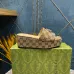 3Gucci Shoes for Women's Canvas Slip On Platform Slide Sandals #A48975
