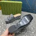 4Gucci Shoes for Women's Canvas Slip On Platform Slide Sandals #A48977