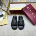 1Gucci Shoes for Women's Gucci Slippers Black/White/Brown #A49375