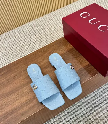 Gucci Shoes for Women's Gucci Slippers Blue/Pink/Black/White #A49724