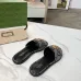 3Gucci Shoes for Women's Gucci Slippers Marmont Toile Black #A48986
