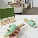 3Gucci Shoes for Women's Gucci Slippers Marmont Toile Green #A48985