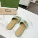 4Gucci Shoes for Women's Gucci Slippers Marmont Toile Green #A48985