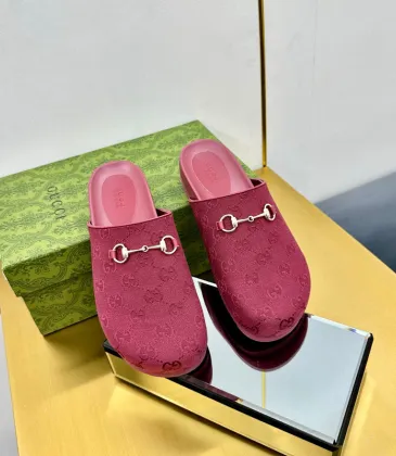 Gucci Shoes for Women's Gucci Slippers Red #A47901