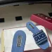 4Gucci Shoes for Women's Gucci Slippers velvet-trimmed embroidered denim #A48876